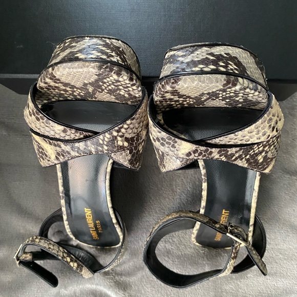 Saint Laurent platform sandal - Picture 4 of 6